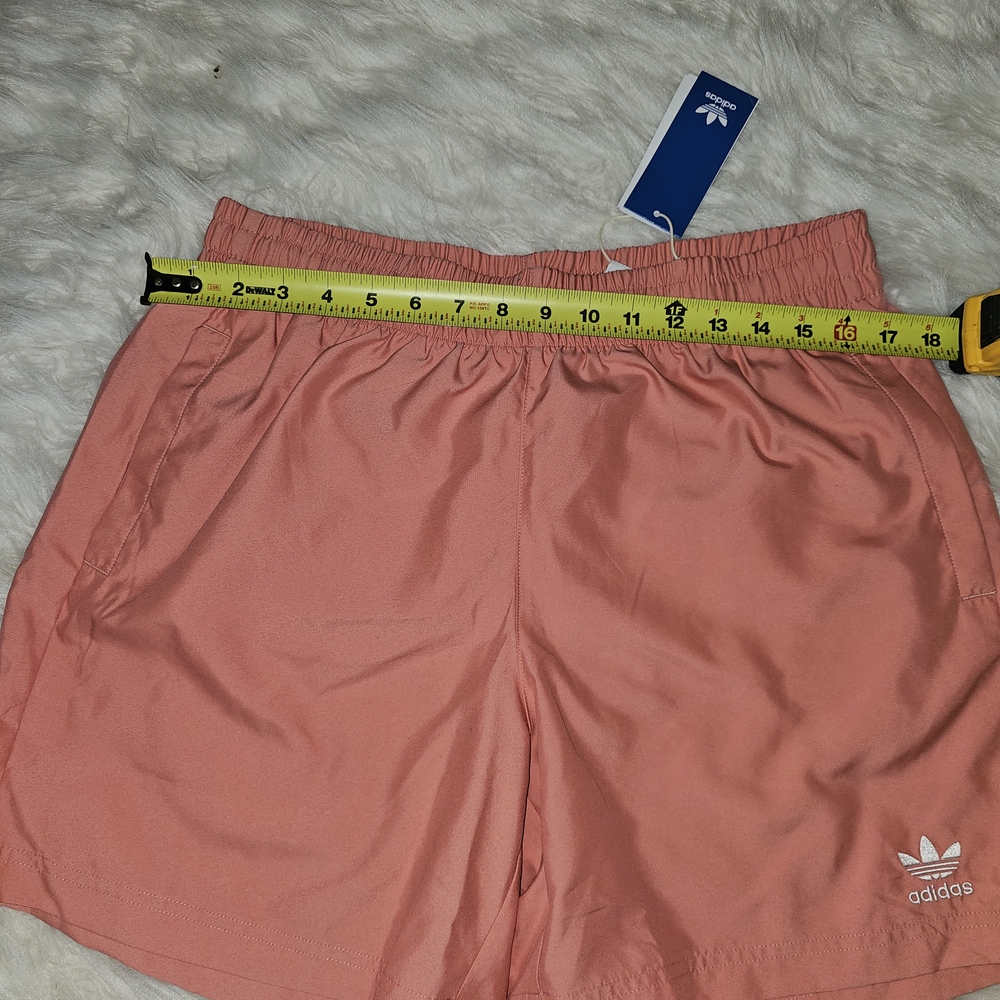 Adidas Original Light Orange Solid Short - image 8